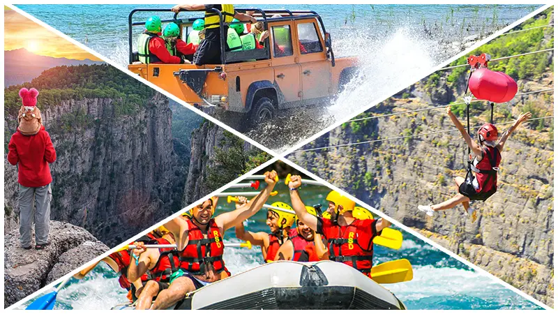 Tazı Kanyonu, Raftig, Jeep Safari